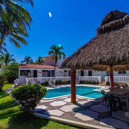 Villas Paraiso Manzanillo,Club Santiago Casa Playa Esterno foto