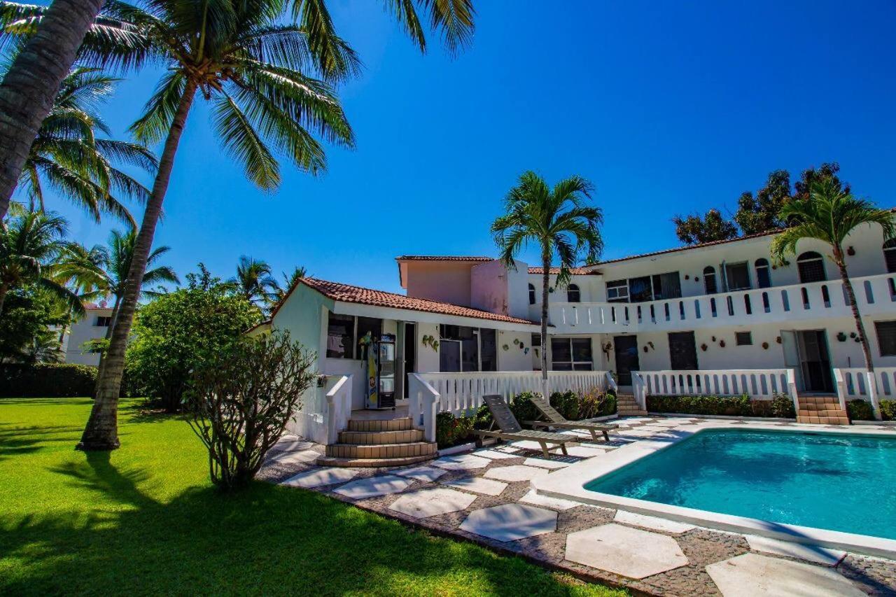 Villas Paraiso Manzanillo,Club Santiago Casa Playa Esterno foto